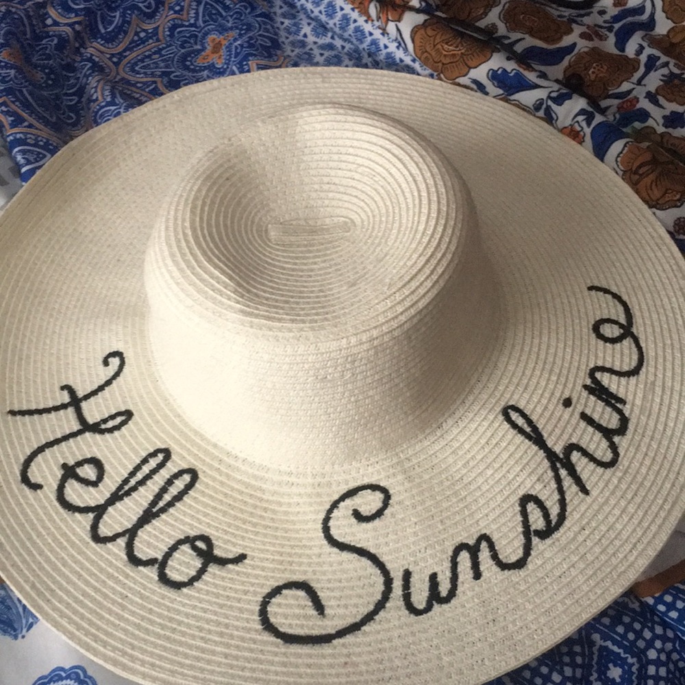 Hello Sunshine Sun hat - Picture 2 of 3